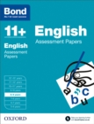 Image for Bond 11+: English: Assessment Papers