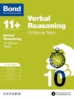 Image for Verbal reasoning11-12 years,: 10 minute tests