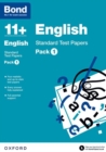 Image for Bond 11 +: English: Standard Test Papers: Ready for the 2024 exam: For 11+ GL assessment and Entrance Exams