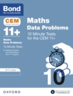 Image for Bond 11+: CEM Maths Data 10 Minute Tests: 10-11 Years