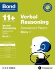 Image for Bond 11+: Bond 11+  Verbal Reasoning Assessment Papers 10-11 years Book 1