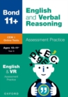 Image for Bond 11+: Bond 11+ CEM English &amp; Verbal Reasoning Assessment Papers 10-11 Years
