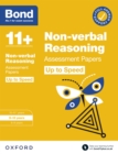 Image for Bond 11+: Bond 11+ Non-verbal Reasoning Up to Speed Assessment Papers with Answer Support 9-10 Years