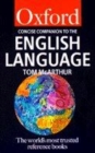 Image for Concise Oxford companion to the English language