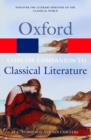 Image for The concise Oxford companion to classical literature