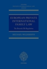 Image for European Private International Family Law