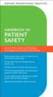 Image for Handbook of patient safety
