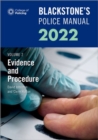 Image for Blackstone's police manualVolume 2,: Evidence and procedure 2022