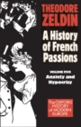 Image for A history of French passionsVol. 5: Anxiety and hypocrisy