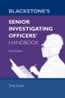 Image for Blackstone&#39;s senior investigating officers&#39; handbook