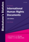 Image for Blackstone&#39;s International Human Rights Documents