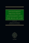 Image for Investment protection standards and the rule of law