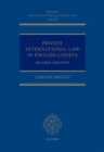 Image for Private international law in English courts
