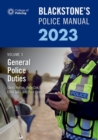Image for Blackstone's police manual 2023Volume 3,: General police duties