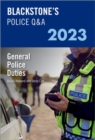 Image for Blackstone&#39;s Police Q&amp;A Volume 3: General Police Duties 2023