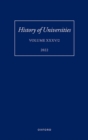Image for History of universitiesVolume XXXV/2