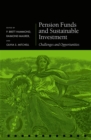 Image for Pension Funds and Sustainable Investment: Challenges and Opportunities