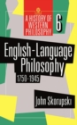 Image for English-Language Philosophy 1750-1945