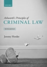 Image for Ashworth's principles of criminal law