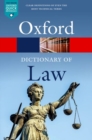 Image for A Dictionary of Law