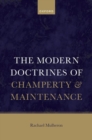 Image for The modern law of champerty and maintenance