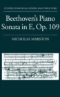 Image for Beethoven&#39;s Piano Sonata in E, Op. 109