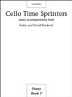 Image for Cello Time Sprinters : Piano Accompaniments
