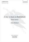 Image for A boy is born in Bethlehem (Puer natus)