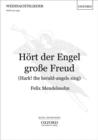 Image for Hort der Engel grosse Freud (Hark! the herald-angels sing)