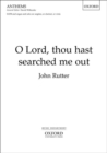 Image for O Lord, thou hast searched me out