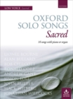Image for Oxford Solo Songs: Sacred : 16 songs with piano or organ