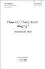 Image for How can I keep from singing?