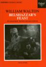 Image for Belshazzar&#39;s Feast : Vocal Score