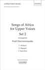 Image for Songs of Africa for Upper Voices Set 2