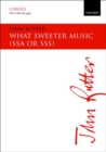 Image for What sweeter music