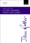 Image for O give thanks unto the Lord