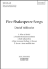 Image for Five Shakespeare Songs