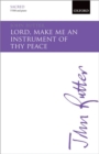 Image for Lord, make me an instrument of thy peace : TTBB vocal score