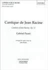 Image for Cantique de Jean Racine