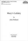 Image for Mary&#39;S Lullaby A(Solo)