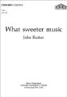 Image for What sweeter music