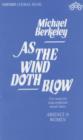 Image for As the Wind Doth Blow