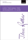 Image for Give the king thy judgments, O God