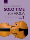 Image for Solo Time for Viola Book 1