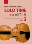 Image for Solo Time for Viola Book 3