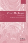 Image for We Are Thy People