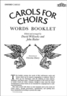 Image for Carols for Choirs: Carols for Choirs words booklet