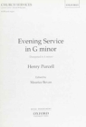 Image for Evening Service in G minor