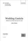 Image for Wedding Canticle
