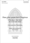 Image for Haec dies quam fecit Dominus